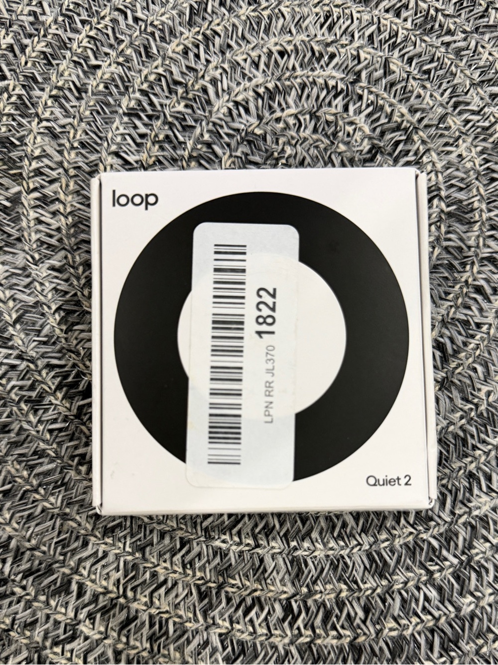 Loop Quiet 2 Ear Plugs Black Noise Reducing Earplugs SNR 24dB